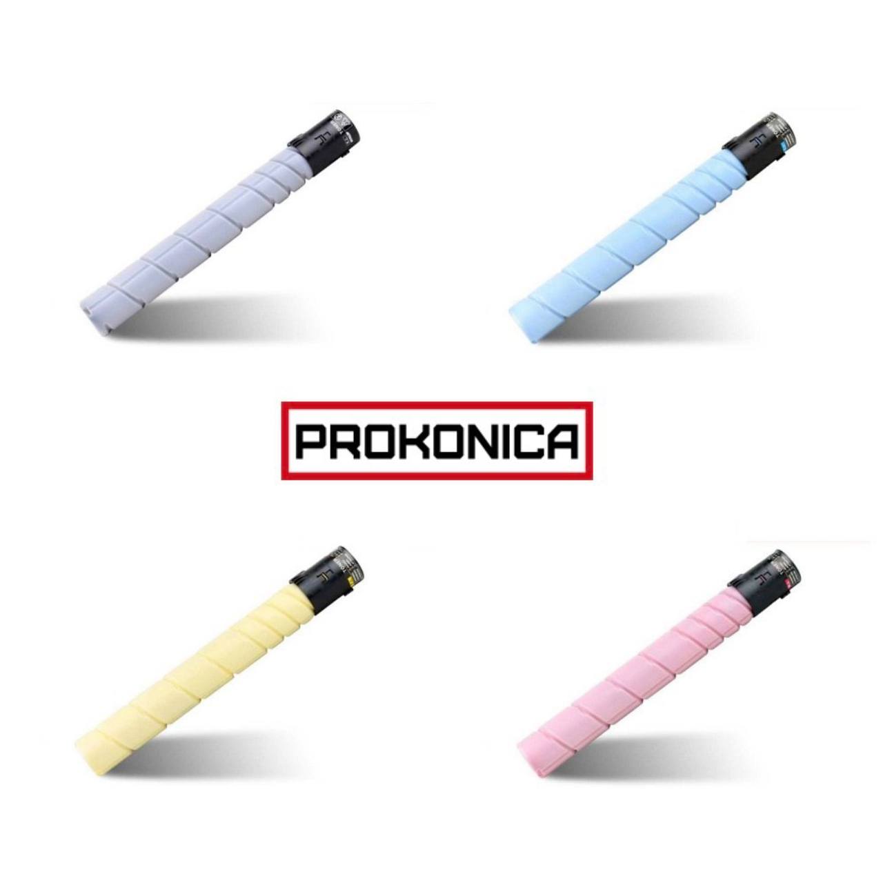 КОМПЛЕКТ КАРТРИДЖЕЙ TN-221CMYK ДЛЯ KM BIZHUB C227C287 - Prokonica